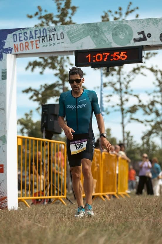 Atleta com o dorsal 136