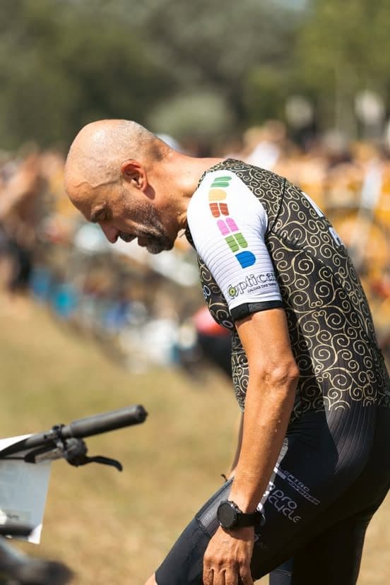 Atleta com o dorsal 150