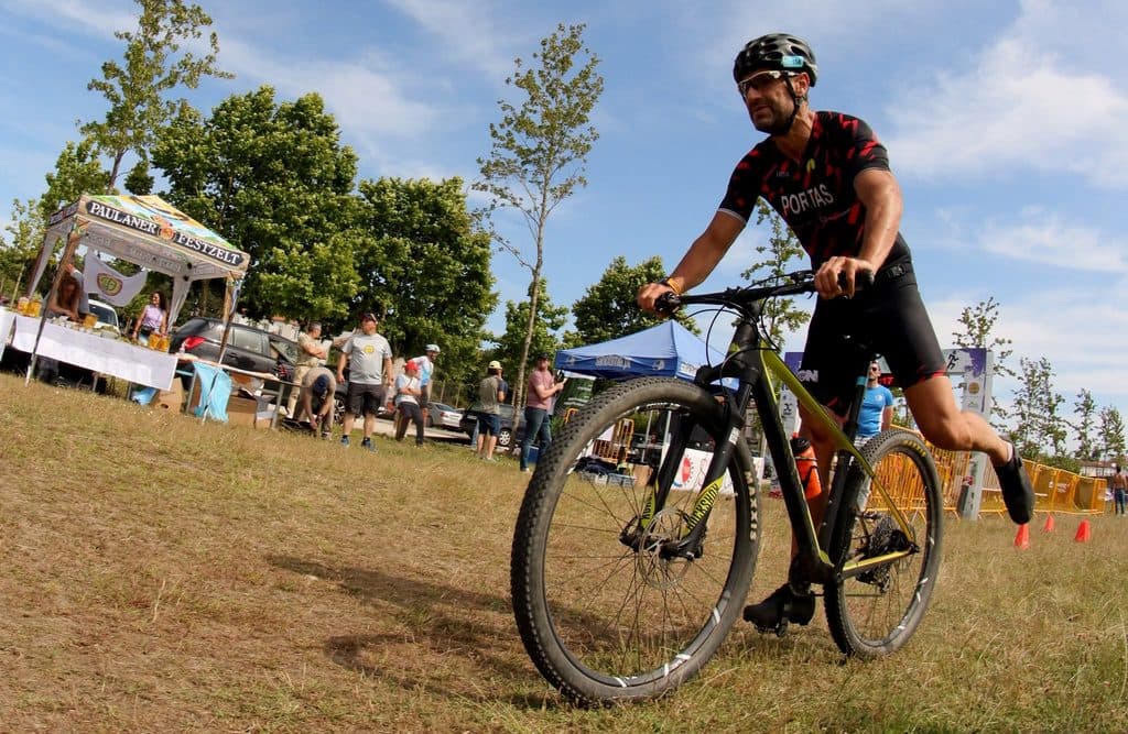 Atleta com o dorsal 134