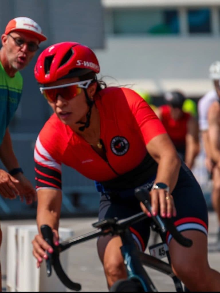 Atleta com o dorsal 455