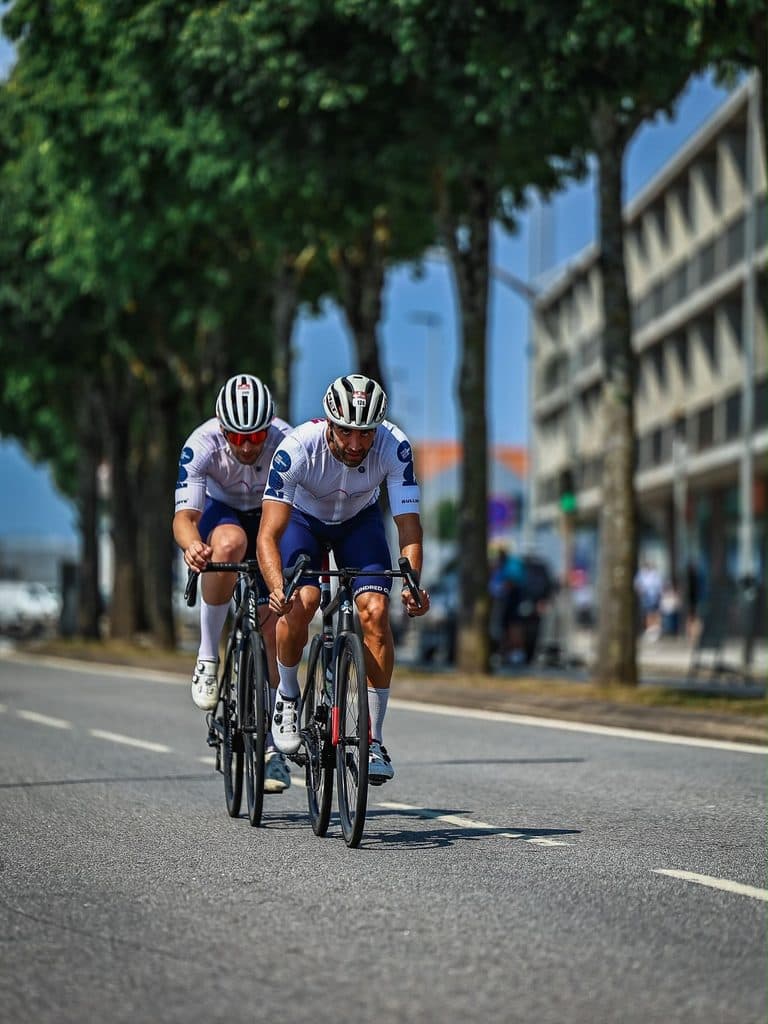 Atleta com o dorsal 124