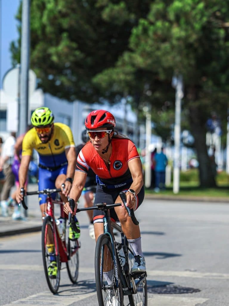 Atleta com o dorsal 455