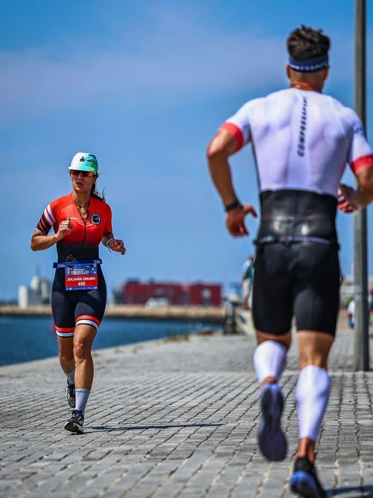 Atleta com o dorsal 455