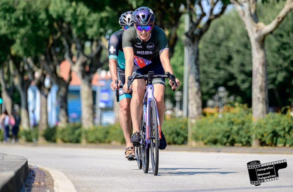 Atleta com o dorsal 350
