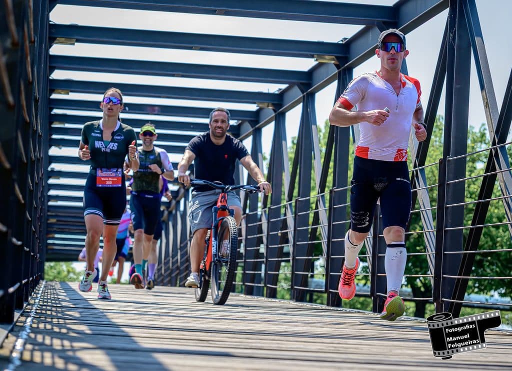 Atleta com o dorsal 350