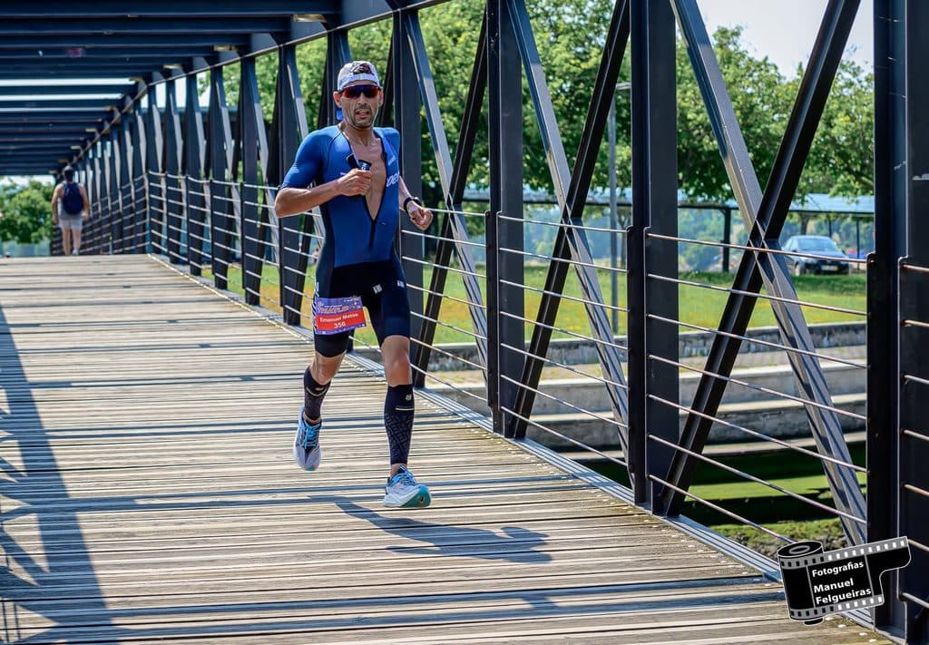 Atleta com o dorsal 350