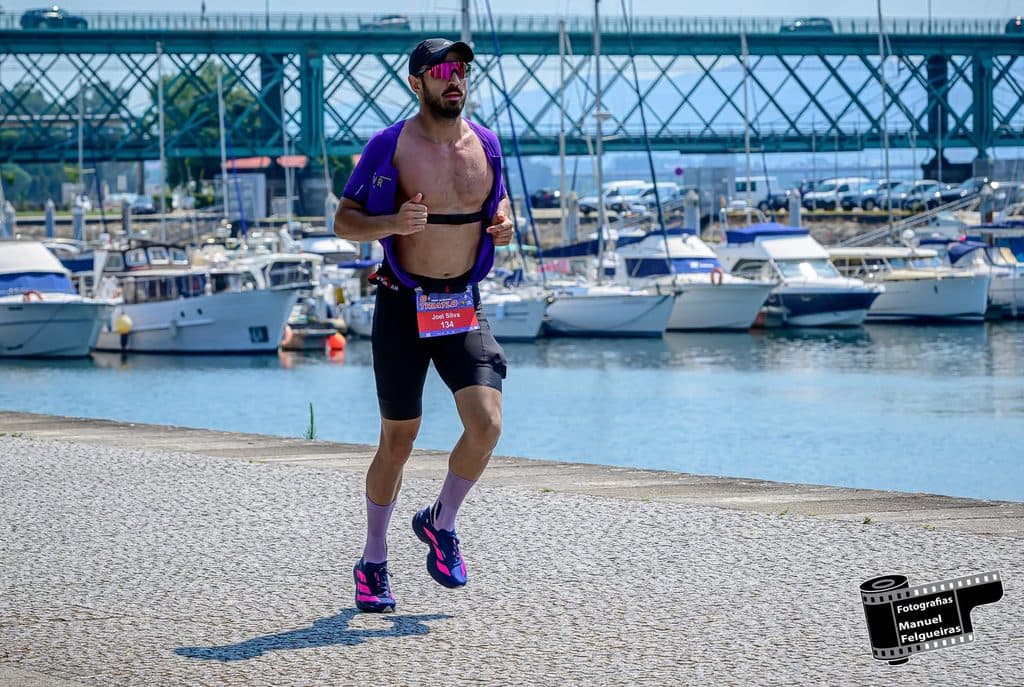 Atleta com o dorsal 134