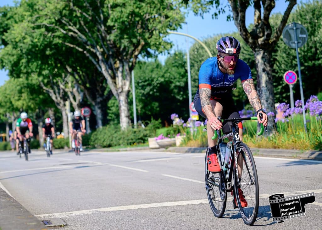 Atleta com o dorsal 168