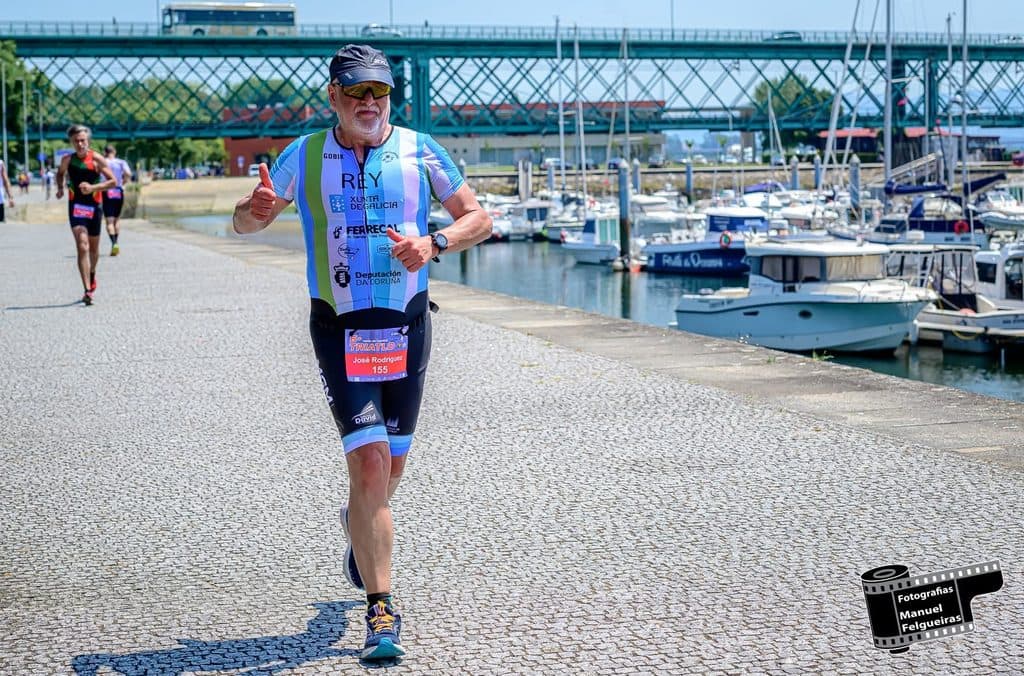 Atleta com o dorsal 155