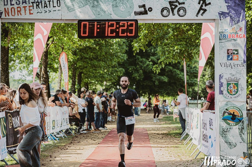 Atleta com o dorsal 174